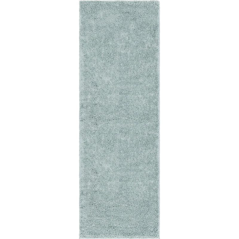 Latitude Run® Runner Soft Solid Shag Sage Green Area Rug Wayfair.ca